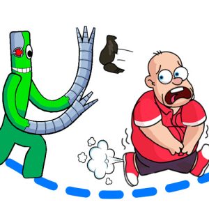 Toilet Rush Race - Maze Run